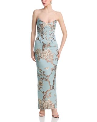 Novella Brocade Dress