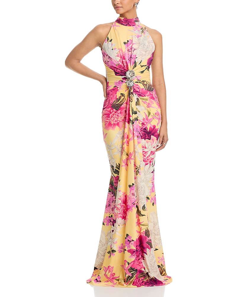 Chiara Boni La Petite Robe Nitsa Printed Gown