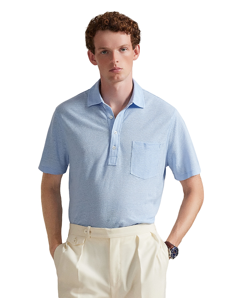 Polo Ralph Lauren Standard Fit Linen Pique Polo Shirt