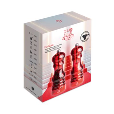 Paris Nancy Red Duo Salt and Pepper Set, 7"