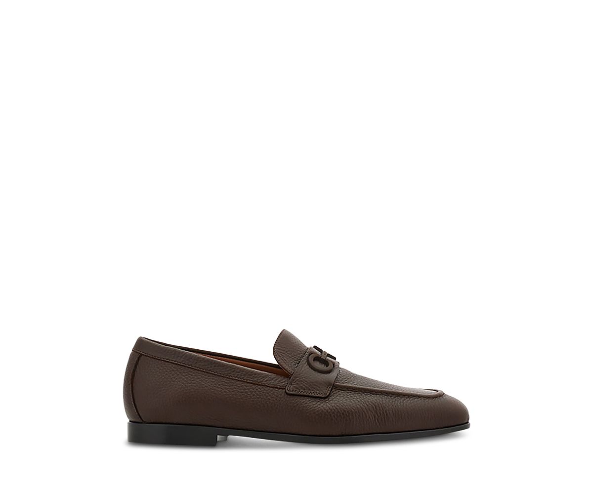 Ferragamo Men's Gancini Touch Loafers