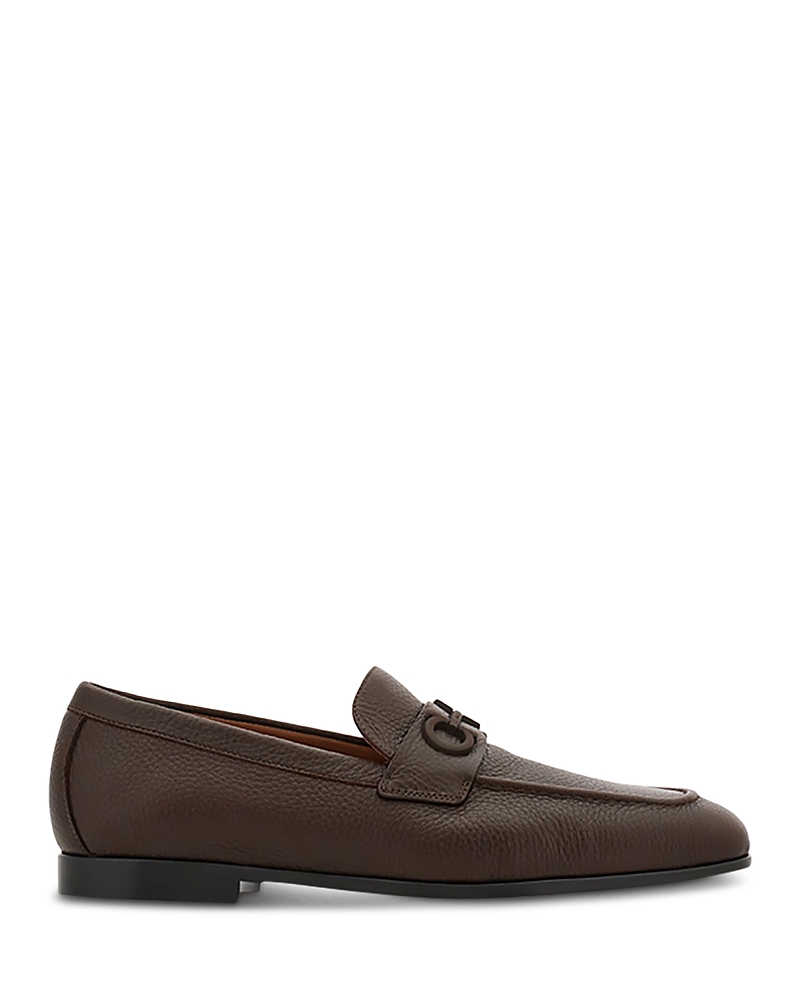 Ferragamo Men's Gancini Touch Loafers