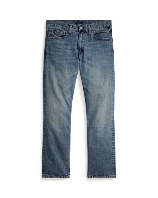 Varick Slim Straight Jean in Blue