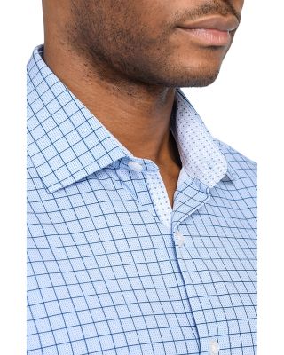 Regular Fit Check Performance Dress Shirt
