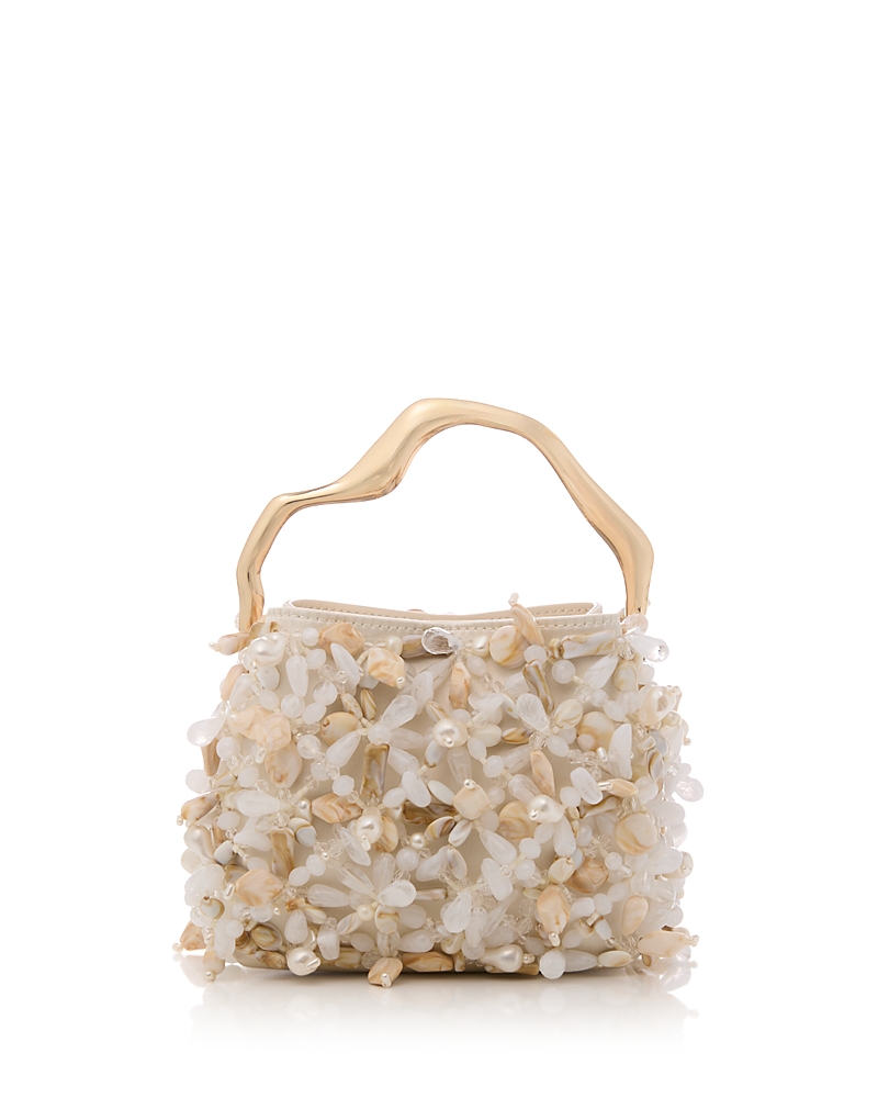 Cult Gaia Solene Embellished Mini Top Handle Bag