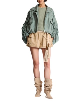  Cotton Gabardine Parka