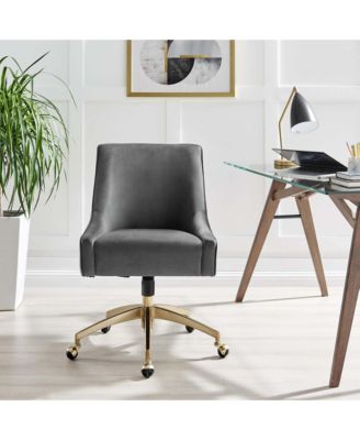 Discern Performance Velvet Office Chair