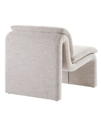 Dune Boucle Upholstered Armless Accent Chair