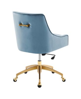 Discern Performance Velvet Office Chair