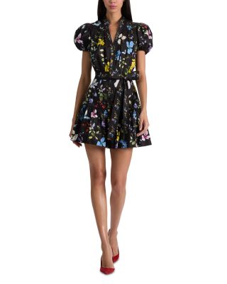 Cora Mini Floral Shirtdress