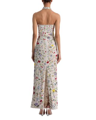 Georgie Embellished Strapless Gown