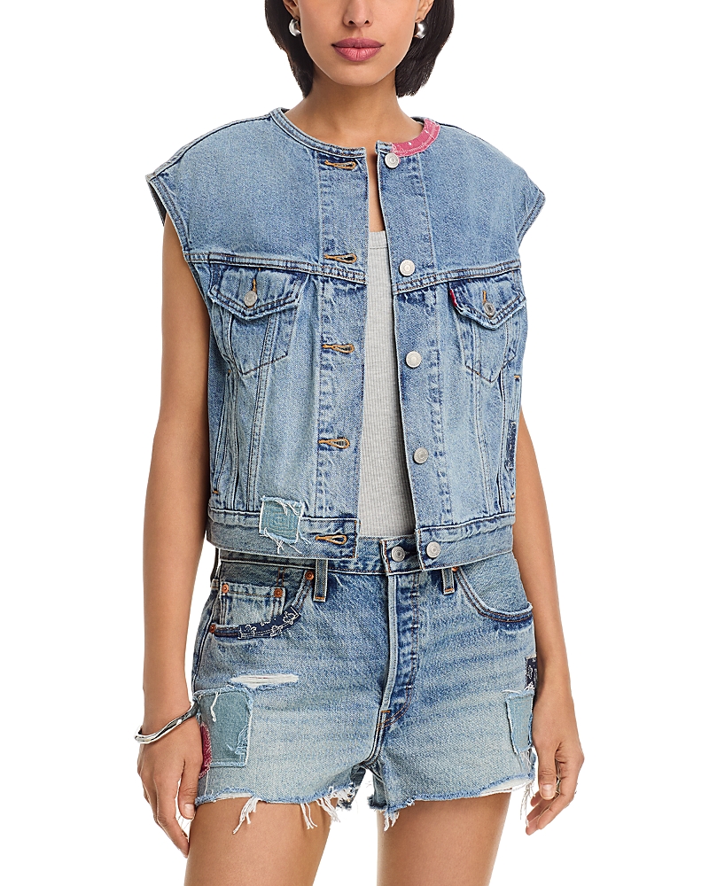 Levi's Collarless Shrunken 90's Vest