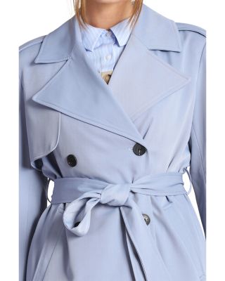 Drapey Mid Length Trench Jacket