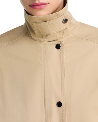 Cotton Twill Utility Jacket