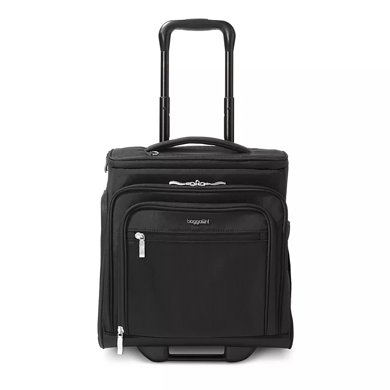 Baggallini Expandable Underseat Carry on Suitcase