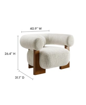 Jace Boucle Accent Chair