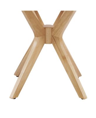 Crossroads 24&acirc;€ Round Wood Side Table