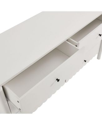 Emmeline Scalloped 6-Drawer Dresser