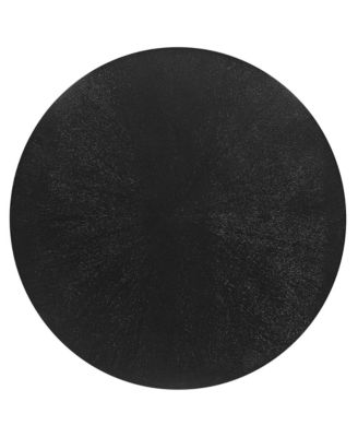 Crossroads 24&acirc;€ Round Wood Side Table