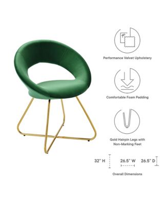 Nouvelle Performance Velvet Dining Chair, Set of 2