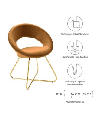 Nouvelle Performance Velvet Dining Chair, Set of 2