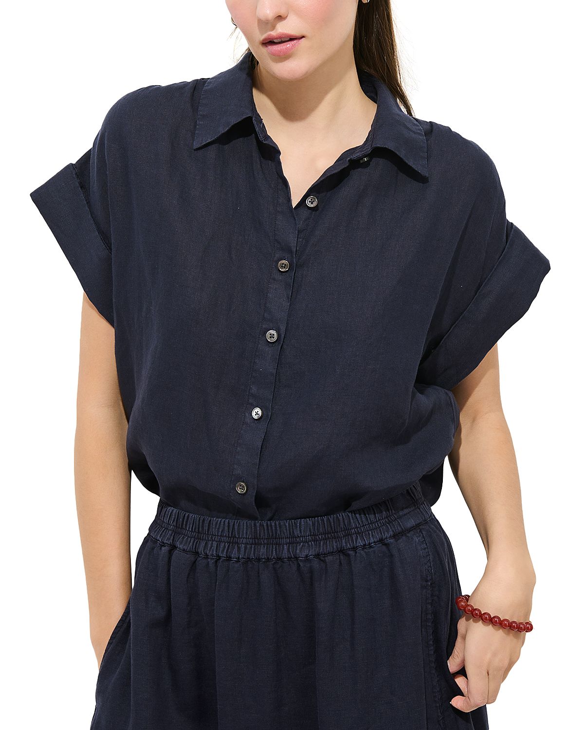 Alex Mill Maddie Linen Blouse