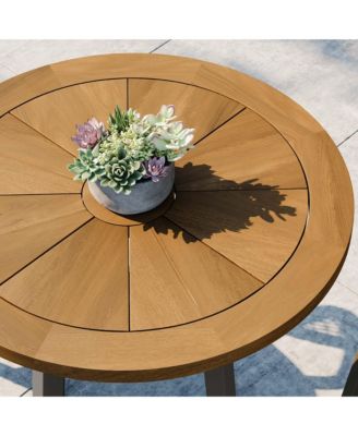 Meadow Outdoor Patio Teak Wood Dining Table