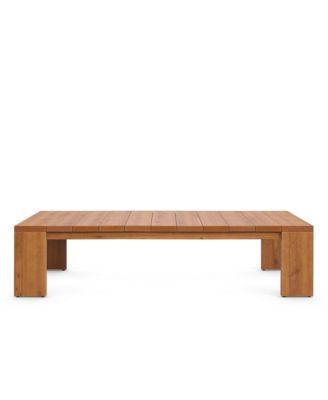 Tahoe Outdoor Patio Acacia Wood Coffee Table