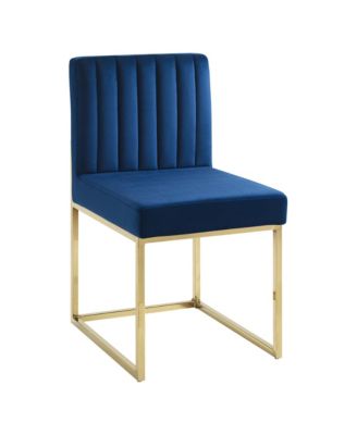 Carriage Performance Velvet Dining Chair, Set of 2