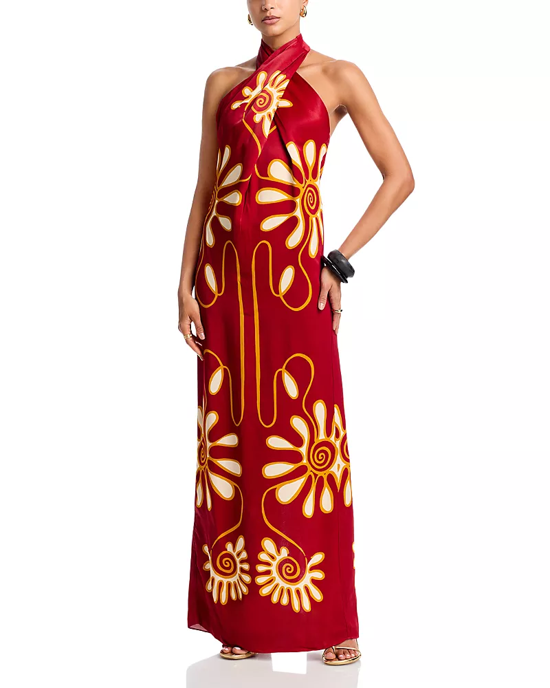 Cala de la Cruz Oliviera Maxi Dress
