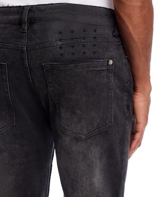 Van Winkle Skinny Fit Jeans in Black