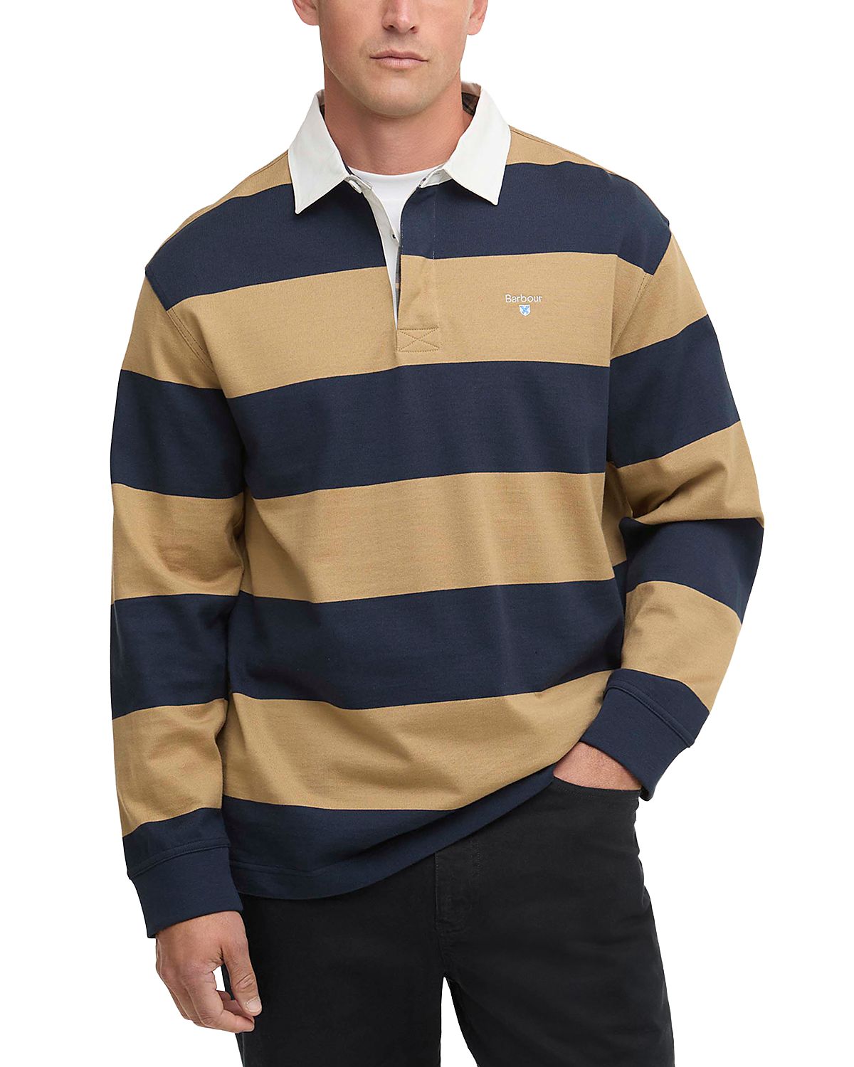 Barbour Broome Stripe Rugby Shirt