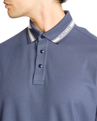 Stripe Collar Polo Shirt