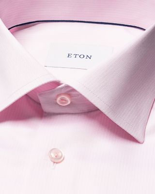 Cotton Stripe Dress Shirt