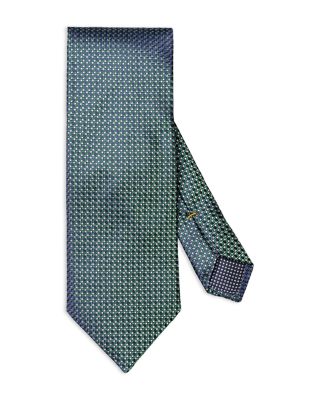Micro Pattern Silk Classic Tie