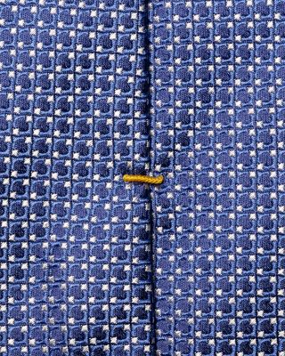 Micro Pattern Silk Classic Tie