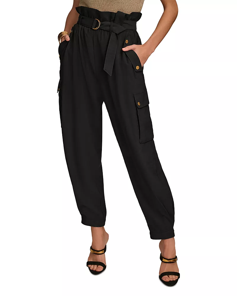 Donna Karan New York Cargo Paperbag Pants