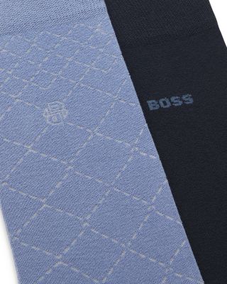 2pk. Mini Argyle Crew Socks