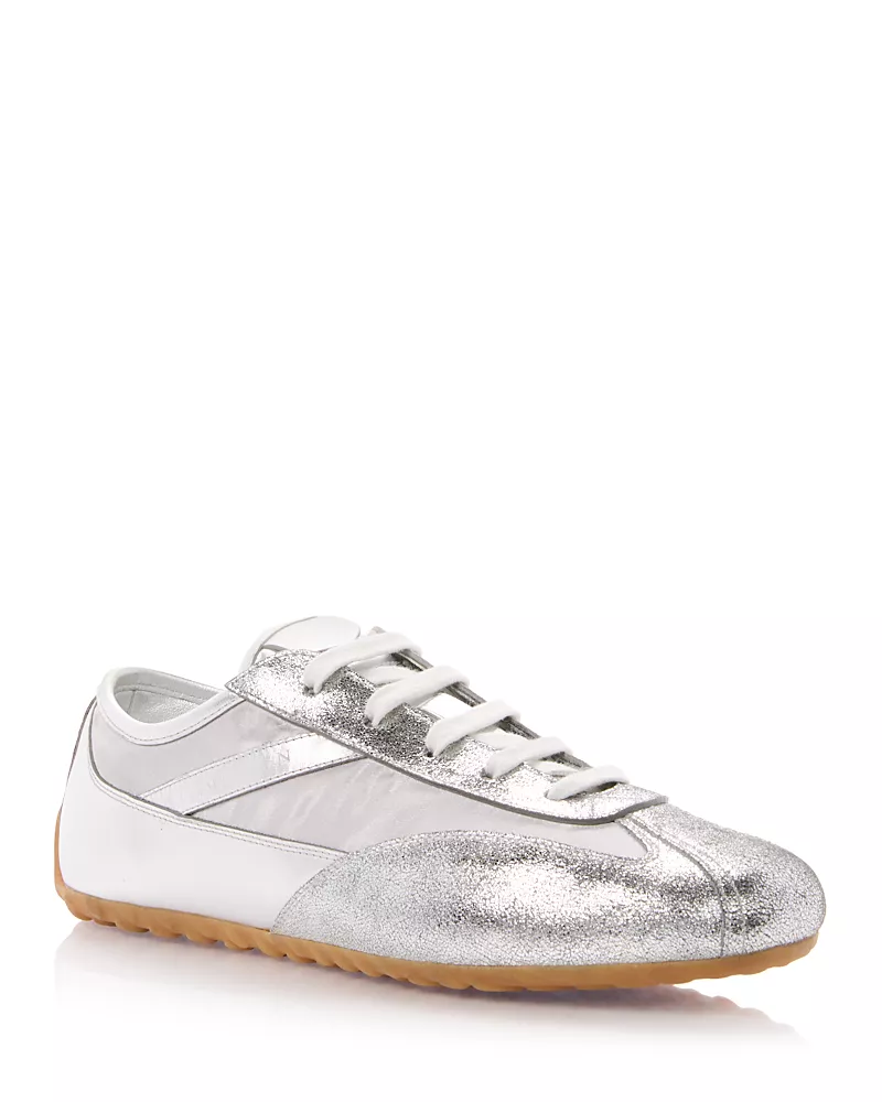 McQueen Women's Suede & Nylon Sneakers