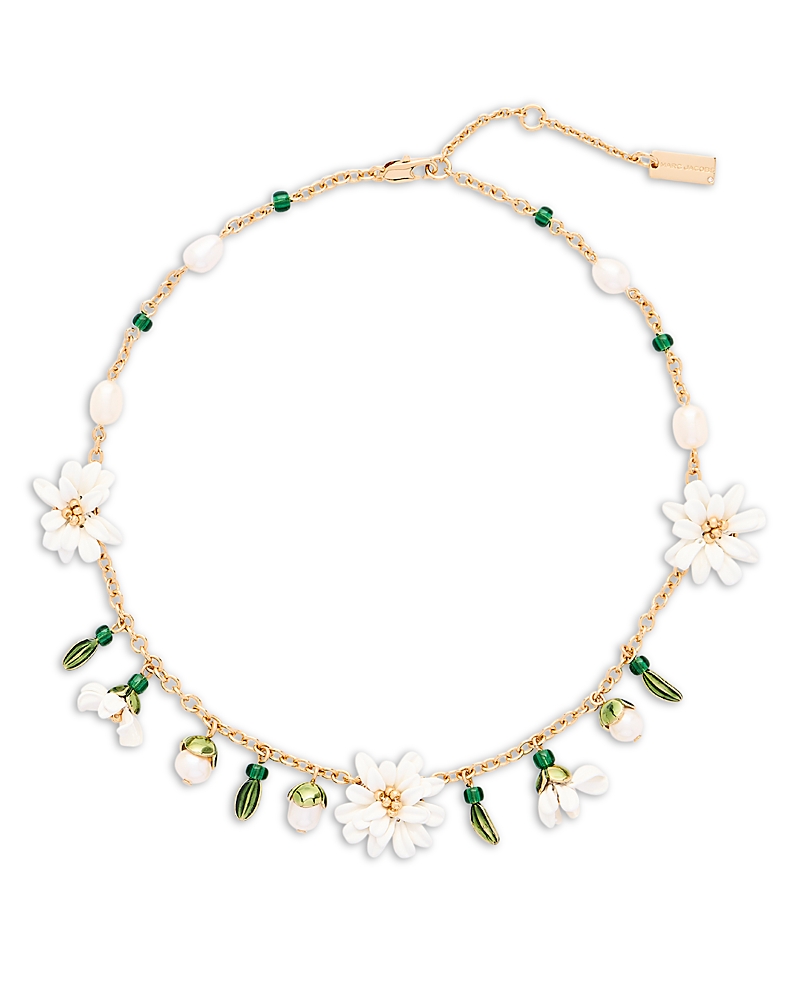 Marc Jacobs The Rooted Daisy Necklace, 18