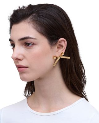 The Lingerie Bow Earrings