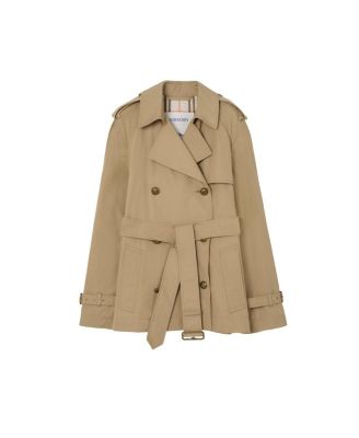 Short Lightweight Cotton Belgravia Trench Coat
