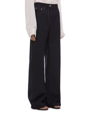 Relaxed Bootcut Gab Pants