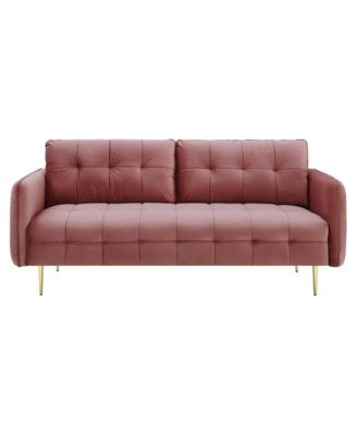  Cameron Tufted Performance Velvet Sofa