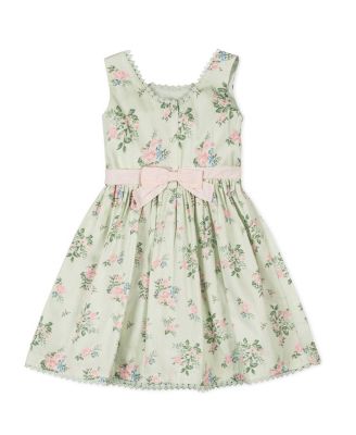  Girls' Organic Sleeveless Sateen Party Dress - Little Kid, Big Kid