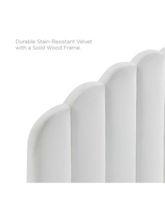 Modway Veronique Performance Velvet Headboard, Twin