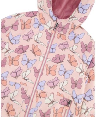 Girls' Mid-Season Butterflies Jacket - Little Kid