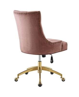  Regent Tufted Performance Velvet Office Chair