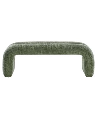  Dax 50.5" Chenille Upholstered Accent Bench