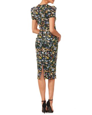  Piper Short Sleeve Sequin Midi Dress